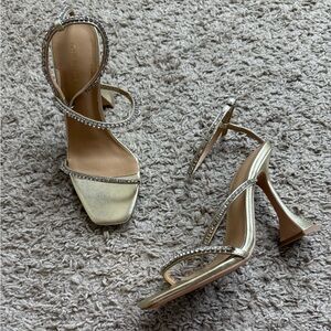 Tony Bianco Shy Nappa Metallic Heels